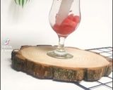 A picture of step 1 of Watermelon cooling mocktail.