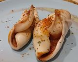 Foto del paso 4 de la receta: Pota a la plancha con Tajín y Cilantro
