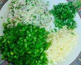 A picture of step 1 of Dumplings 🥟.