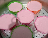 Foto langkah ke 9 dari resep Putu Ayu Warna Warni Ceria Super Lembut.