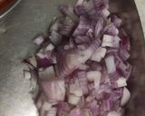 A picture of step 3 of Lili Haldal nu Sak Kacchi Haldi ki Sabji.