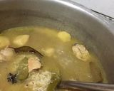 A picture of step 3 of Chicken White Pulao.