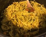 Une image de l'étape 3 de Gratin de spatzles au thon, poivrons rouges et emmental en panure épicée.