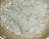 A picture of step 1 of Rice and meat.