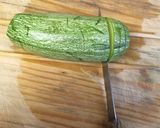 Foto del paso 1 de la receta: Calabacitas Hasselback