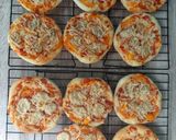 Foto langkah ke 6 dari resep Pizza Mini metode Autolysis.