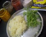 A picture of step 1 of Varat kai aloo puri.