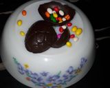 A picture of step 6 of Chocolate and cream boat.
