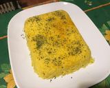 Une image de l'étape 7 de Riz moulé coco, curcuma, coriandre.