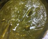 A picture of step 10 of Palak paneer.