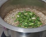 A picture of step 1 of Khichu locho.