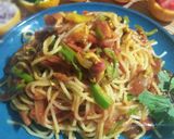 A picture of step 7 of Spicy Spaghetti.