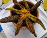 સ્ટફ્ડ ક્રિસ્પી ભીંડી (Stuffed crispy bhindi) રેસીપી સ્ટેપ5ફોટો