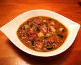 Foto del paso 6 de la receta: Lentejas Pardina con costillas, calabacín y pencas de remolacha