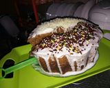 Foto langkah ke 4 dari resep Brownis creamy latte.