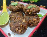 A picture of step 5 of Walnut masala Vada.