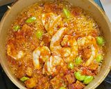 Foto langkah ke 7 dari resep Sambal Udang Petai Tempe.