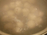 Albóndigas en salsa de chile chipotle
