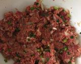 Foto del paso 3 de la receta: Albóndigas rellena con repollo!