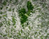รูปขั้นตอนการทำที่ 3 ของ กุยช่ายทอด |Fried Chinese Chives Pancake