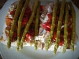 Bocadillo de pollo asado