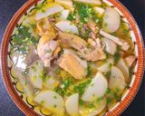 Hình bước làm 4 của món Canh gà nấu măng