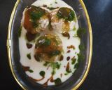 A picture of step 4 of Bread dahi vada.