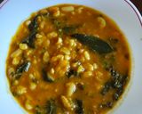 Foto del paso 6 de la receta: Habichuelas con espinacas y Gambas