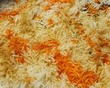 A picture of step 9 of Chicken biryani.