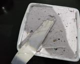 A picture of step 7 of No Bake Blueberry Biscuit Cake.