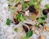 Foto del paso 4 de la receta: Tacos de pollo, carne y ensalada