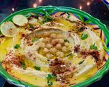 A picture of step 2 of Hummus.