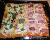 Φωτογραφία βήματος 27 της συνταγής “Carrot Pizza”, με gouda και κόκκινο κρεμμύδι