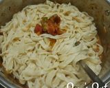 A picture of step 2 of Mixed Vegetable Fettuccine.