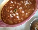 A picture of step 10 of Ghughni Chaat.