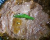 A picture of step 3 of Chettinad egg curry.