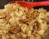 簡易古早味油飯～拌勻作法的食譜步驟3照片