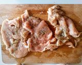 Csirkemell amarant bundában sütőben sütve recept fázis 1 fotója