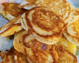 Foto del paso 5 de la receta: Mini hot cakes rellenos de plátano macho