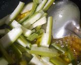 A picture of step 5 of Crispy Fried Ridge Gourd.