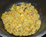 Foto del paso 6 de la receta: Albóndigas de merluza y champiñones con guarnición de zanahoria