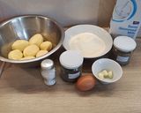 Tócsniba bújtatott csirkés ragu recept fázis 4 fotója