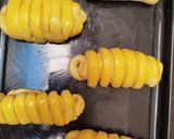 Foto langkah ke 4 dari resep Roti Pisang Keju Tanpa Ulen.