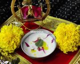 A picture of step 6 of Janmashtami Special Panchamrut.