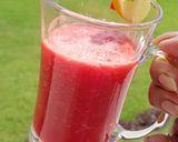 A picture of step 4 of Watermelon juice.