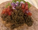 Foto del paso 3 de la receta: Tacos simples con tortilla integral