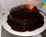 Foto langkah ke 8 dari resep Steamed Chocolate Cake.