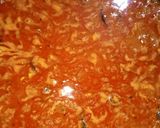 A picture of step 1 of Keema pasta.