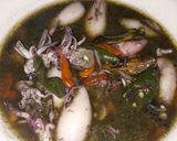 Foto langkah ke 4 dari resep Cumi Hitam Pedas Simpel.