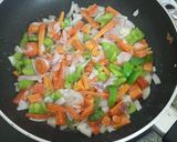 वेज नूडल्स (Veg noodles recipe in hindi) रेसिपी चरण 7 फोटो
